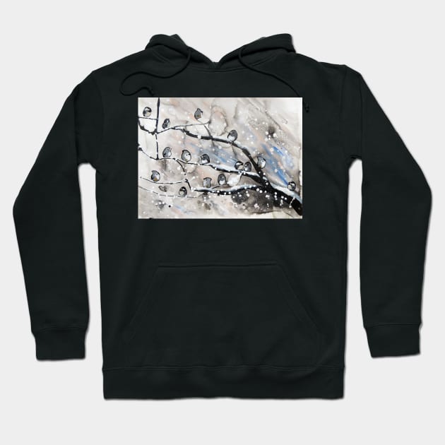 Feeder Friends Hoodie by 10000birds